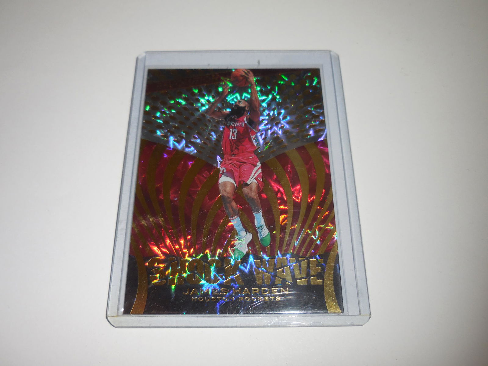 2018-19 PANINI REVOLUTION JAMES HARDEN RARE IMPACT HOLO (1 of 2)