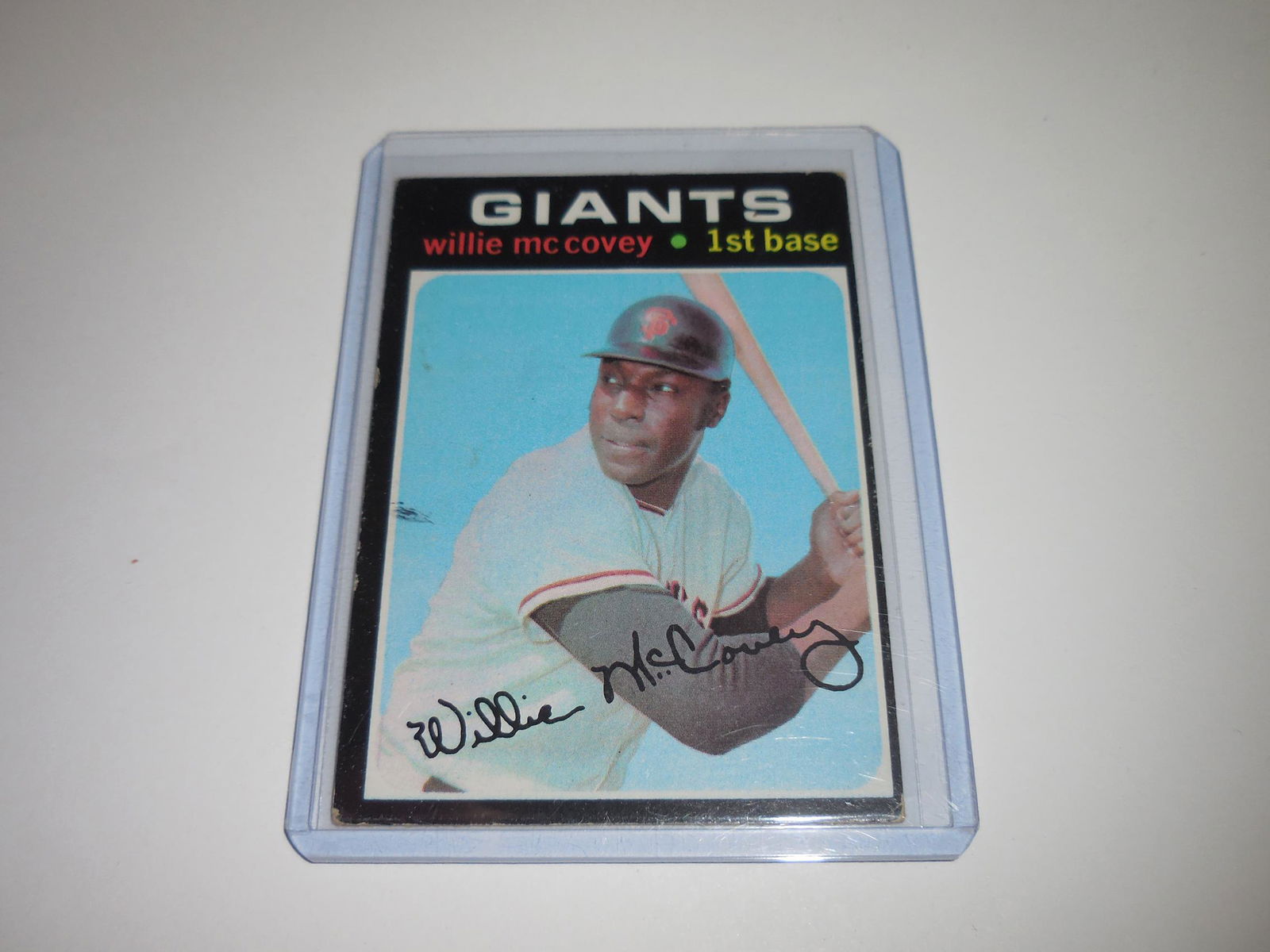 1971 TOPPS #50 WILLIE MCCOVEY SF GIANTS (1 of 2)