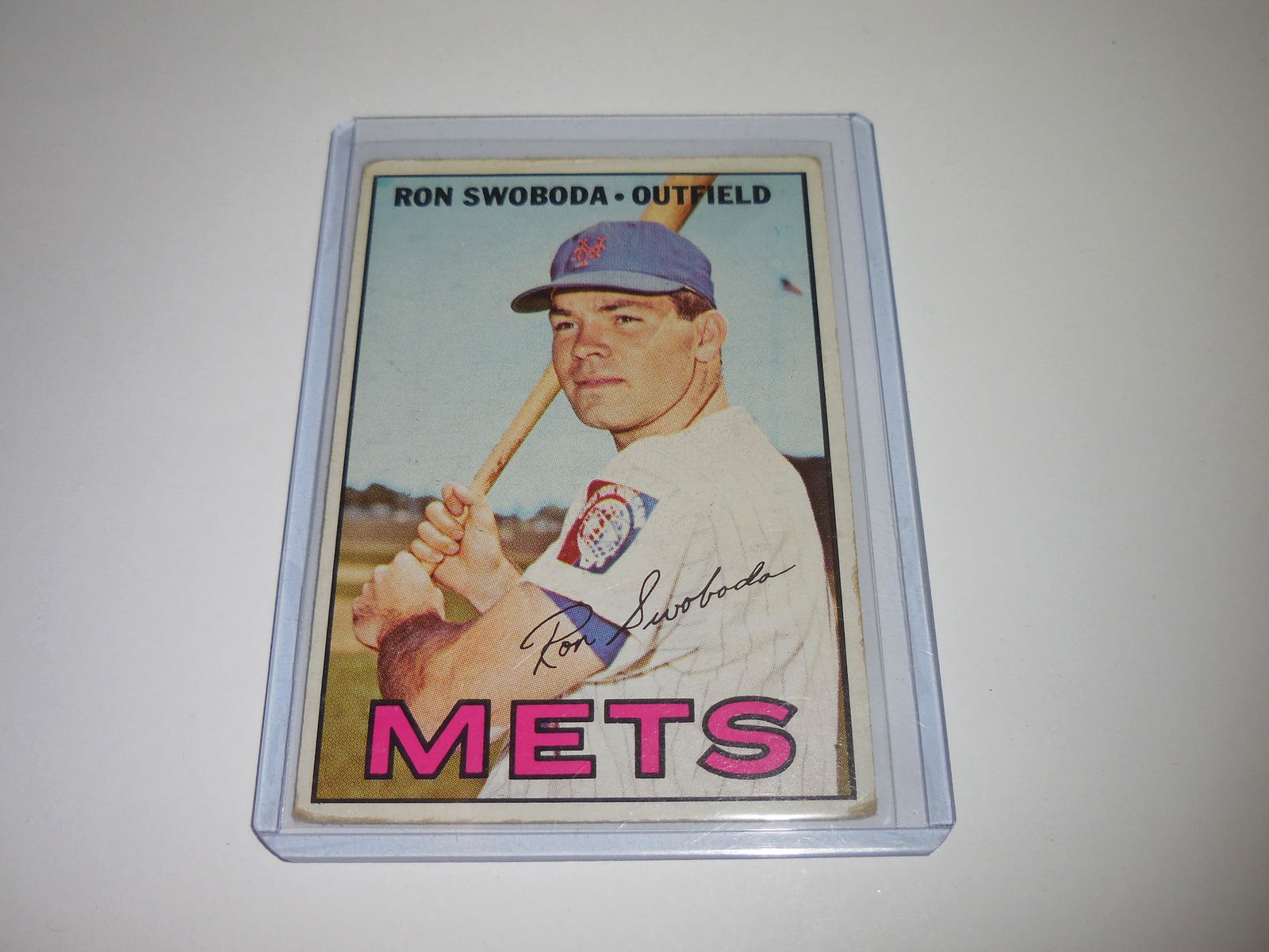 1967 TOPPS #264 RON SWOBODA NEW YORK METS (1 of 2)