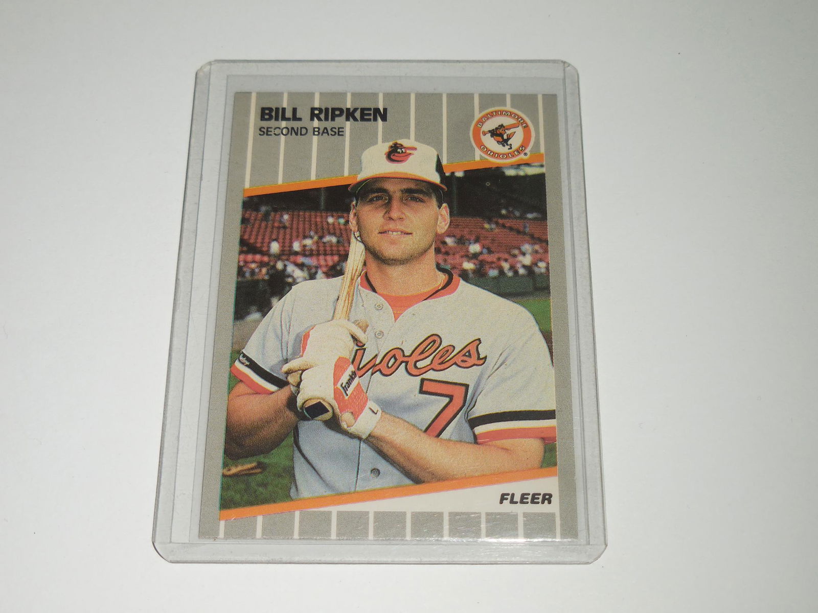 1989 FLEER #616 BILLY RIPKEN CORRECTED ERROR CARD (1 of 2)