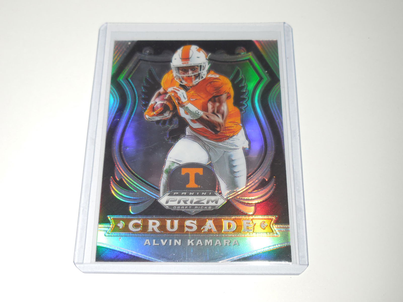 2020 PANINI PRIZM DRAFT ALVIN KAMARA CRUSADE SILVER (1 of 2)