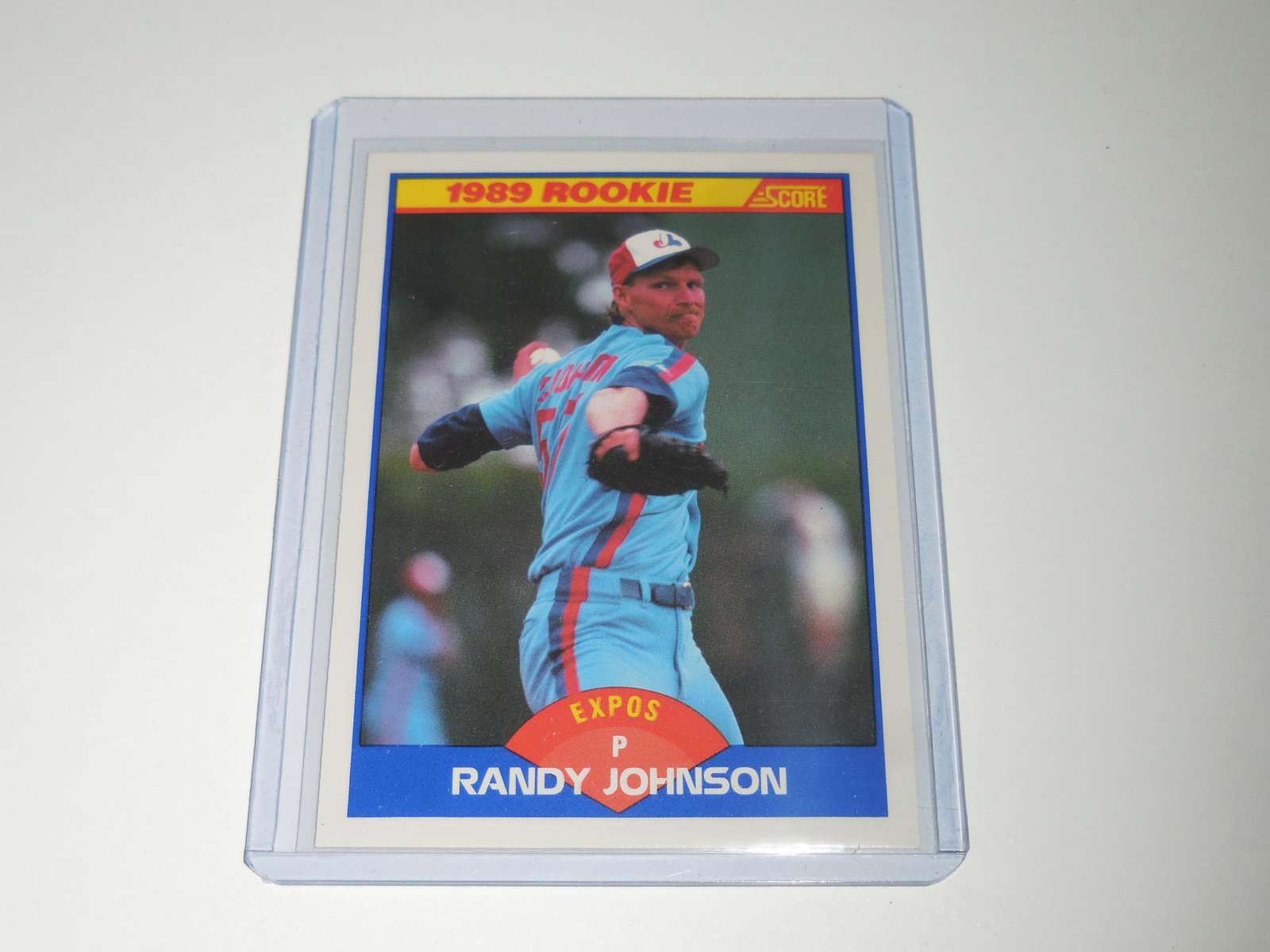 1989 SCORE #645 RANDY JOHNSON ROOKIE CARD EXPOS (1 of 2)