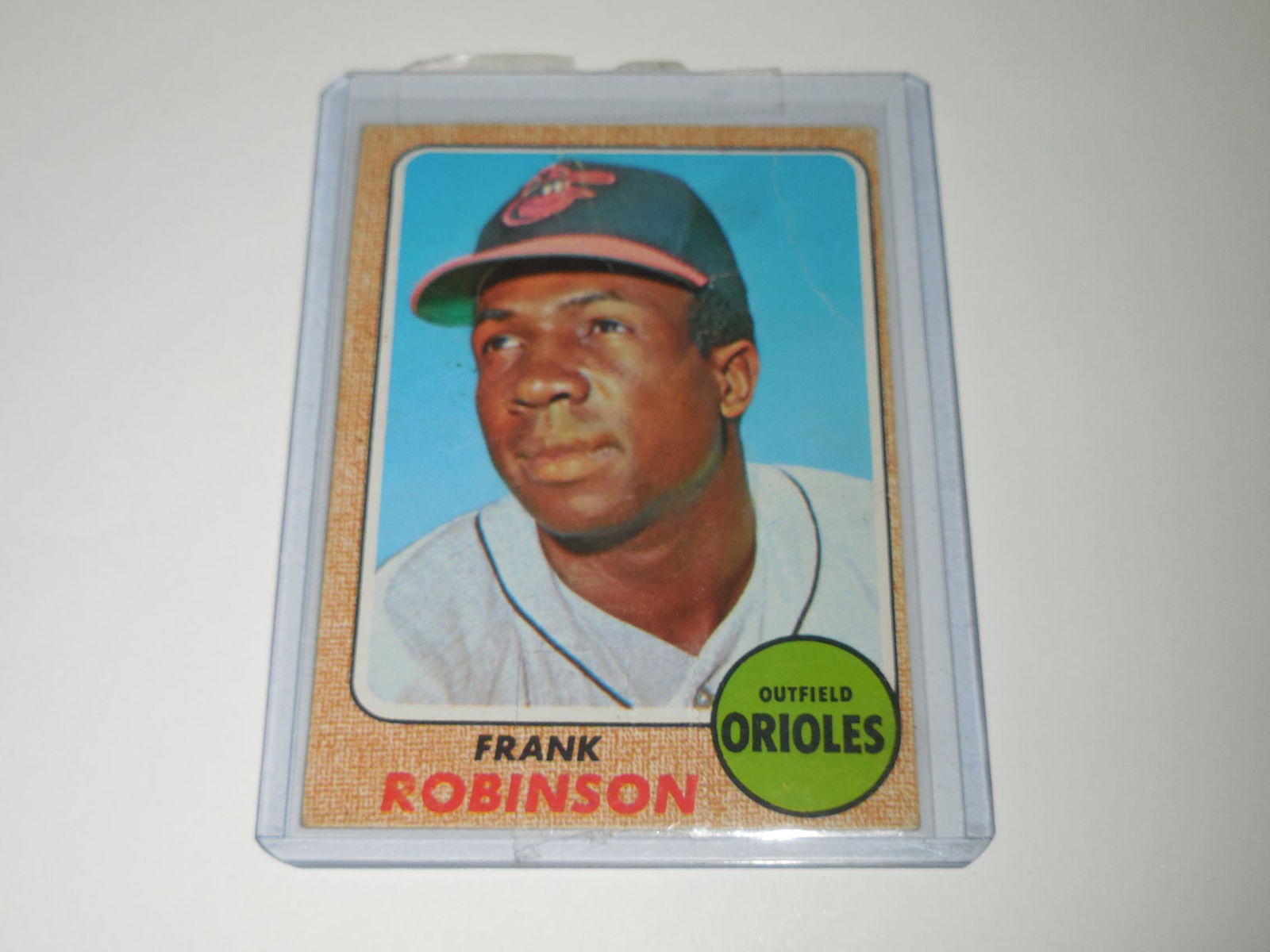1968 TOPPS #500 FRANK ROBINSON HIGH NUMBER ORIOLES (1 of 2)