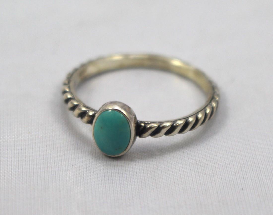 Sterling Silver Turquoise Ring (1 of 3)