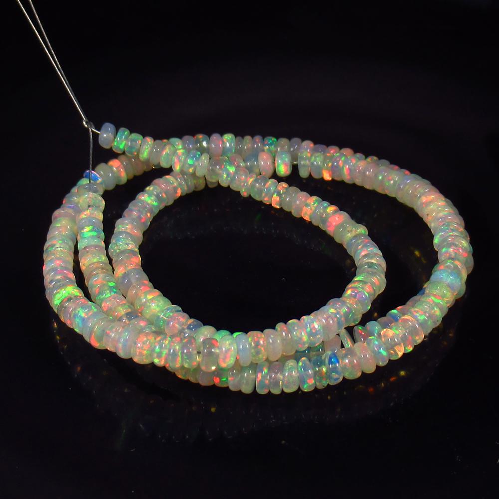 38.78 Ct Natural 222 Drilled Multi-Color Fire Opal (1 of 2)