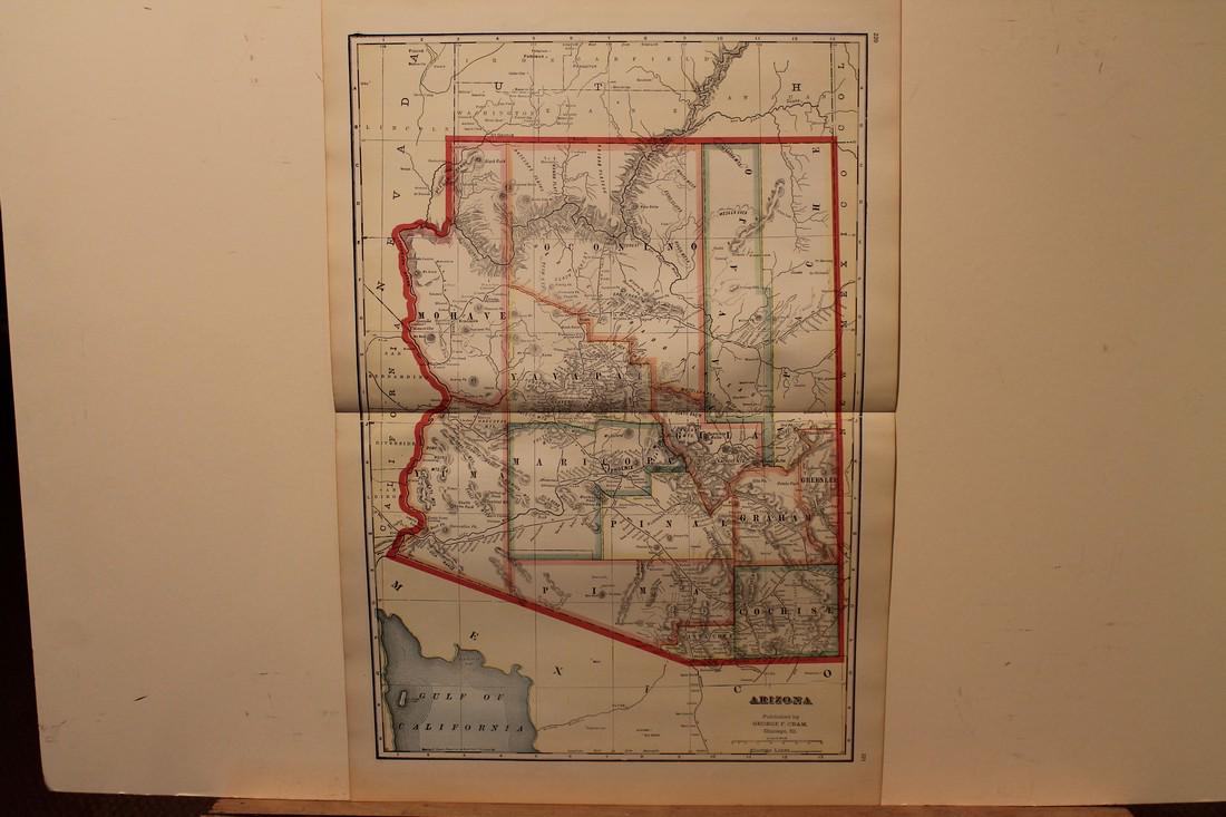 1895 Arizona Map (1 of 3)