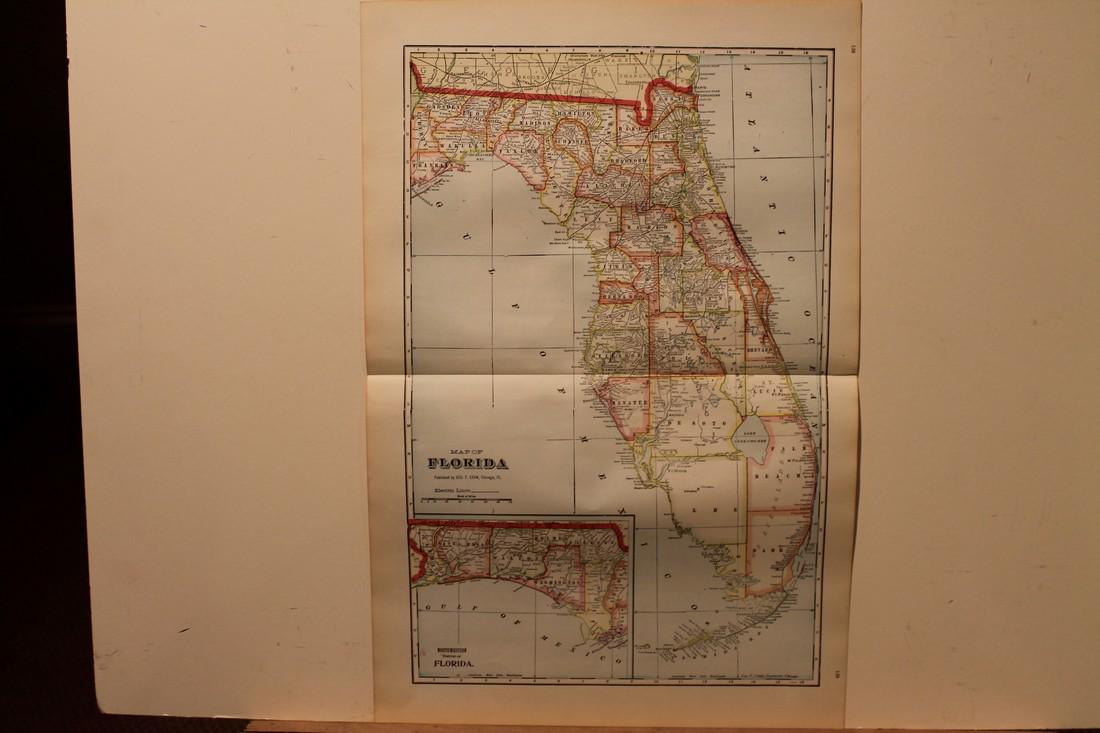 1895 Florida Map (1 of 3)