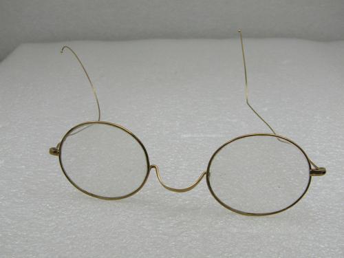 Victorian 10kt-12kt Harvy  1/2 Eyeglasses, (1 of 7)