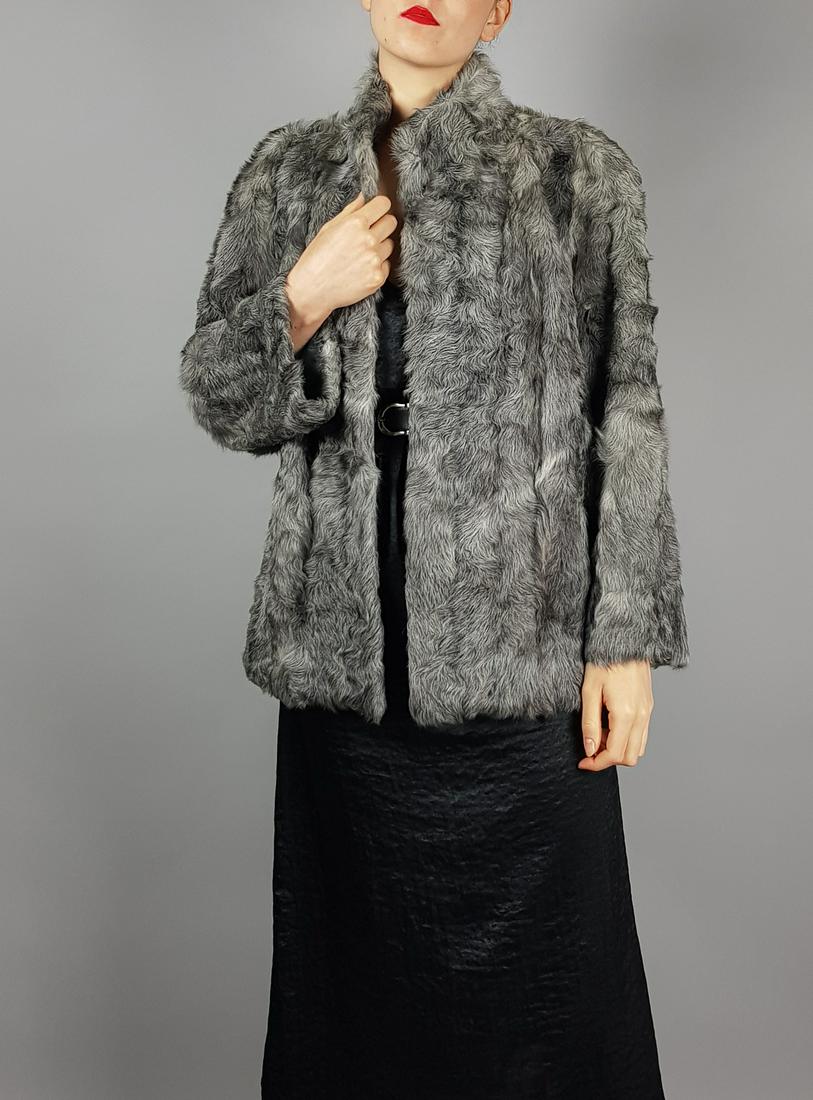GREY LAMB FUR JACKET (1 of 8)