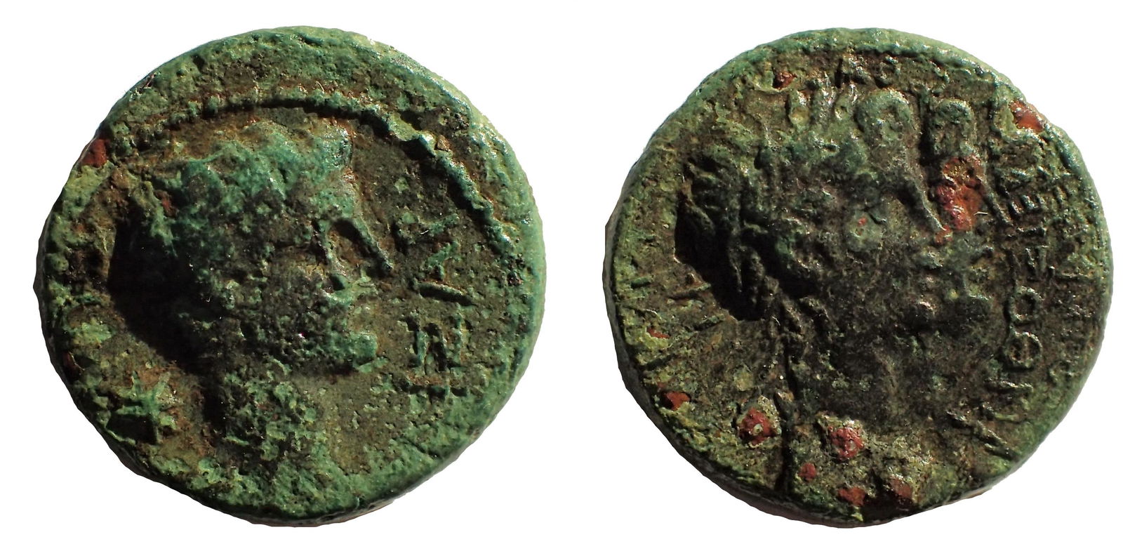 Lydia. Philadelphia. Caligula, 37-41. Ae 17 (1 of 1)