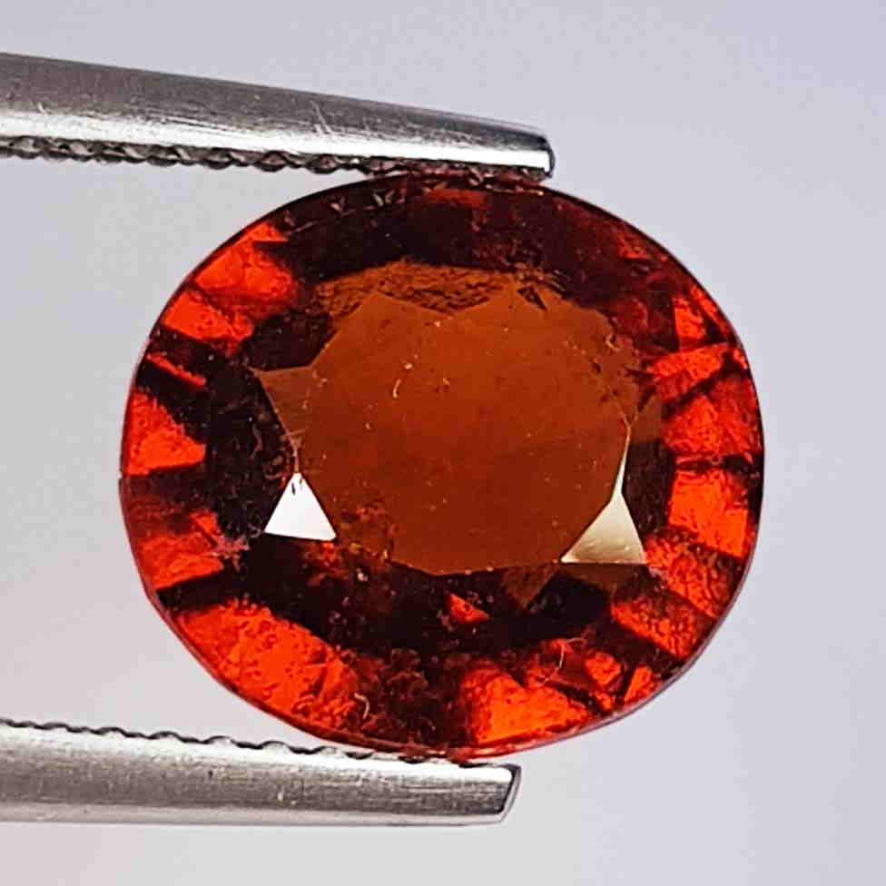 4.88 ct Natural Hessonite Garnet Oval Cut (1 of 5)