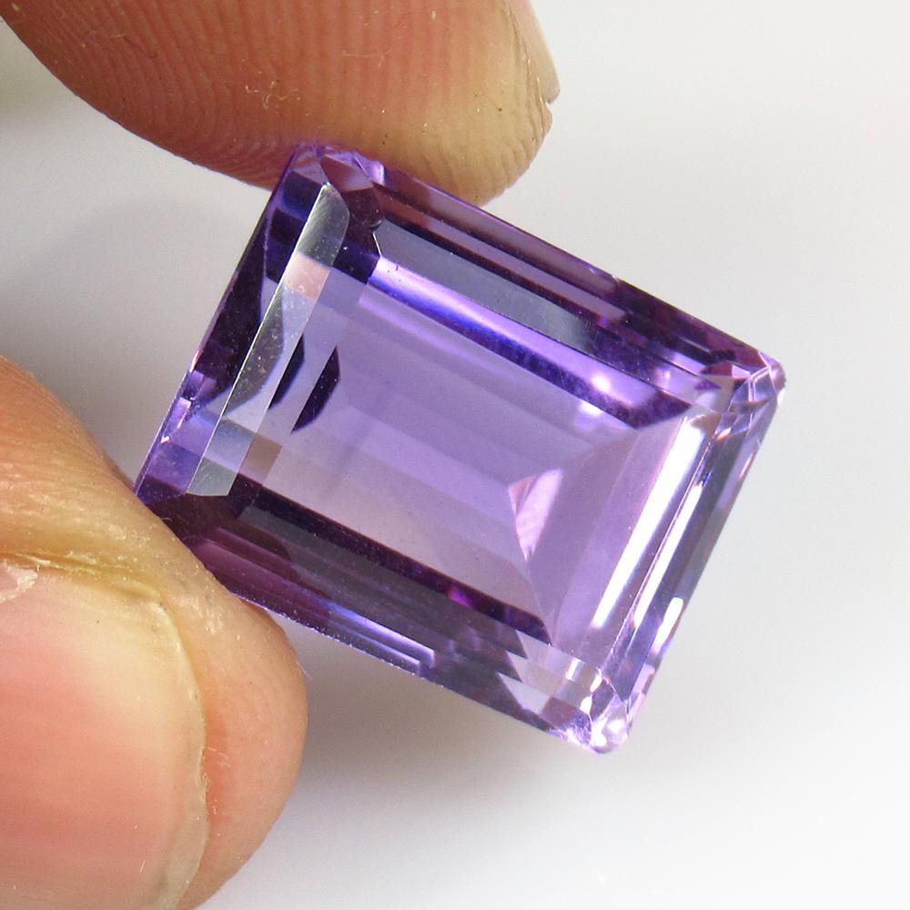 16.90 Ct Natural Purple Amethyst Octagon Cut (1 of 2)