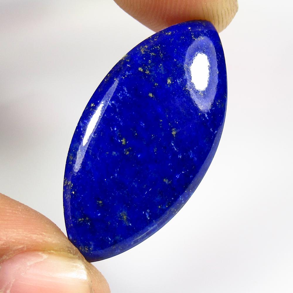 22.30 Ct Natural Lapis Lazuli Marquise Cab (1 of 2)