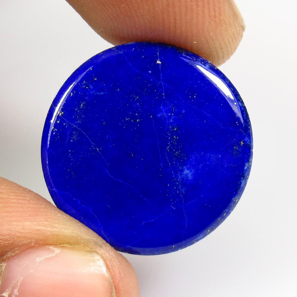 19.94 Ct Natural Lapis Lazuli Round Cab (1 of 2)