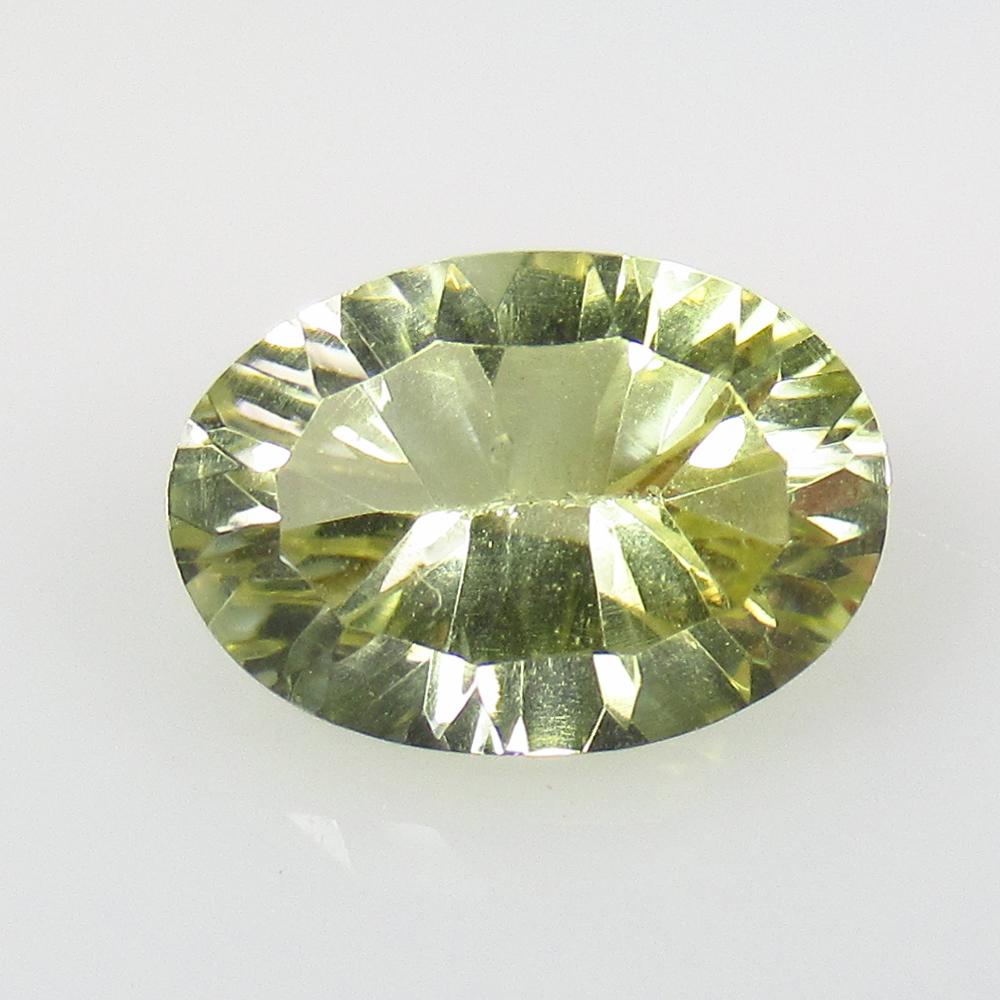 4.60 Ct Natural Lemon Quartz Concave Cut: No Reserve! Title: 4.60 Ct Natural Lemon Quartz Concave Cut Stone Clarity: VVS Gemstone: Natural Lemon Quartz Carat Weight: 4.6 Dimensions: 12.70 x 9.00 x 6.90 mm Additional Information: Good Luster /