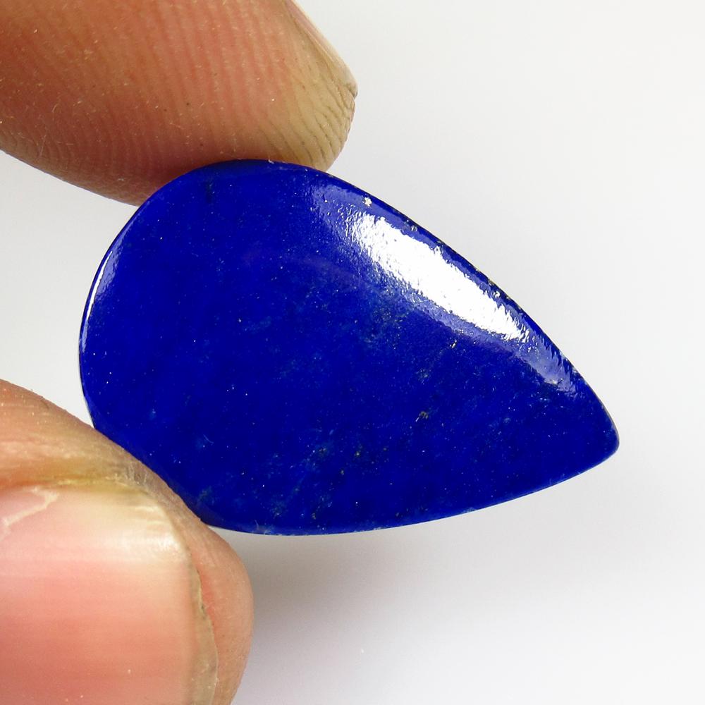 11.88 Ct Natural Lapis Lazuli Pear Cab: No Reserve! Title: 11.88 Ct Natural Lapis Lazuli Pear Cab Stone Clarity: Opaque Gemstone: Natural Lapis Lazuli Carat Weight: 11.88 Dimensions: 23.00 x 15.10 x 13.80 mm Additional Information: Nice Pea