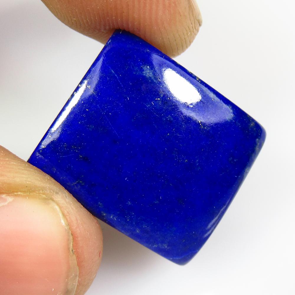 23.01 Ct Natural Lapis Lazuli Cushion Cab (1 of 2)