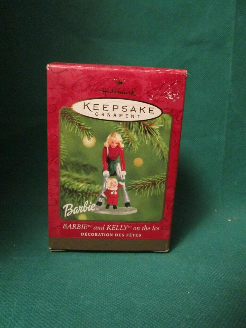 2001 Hallmark Keepsake Ornament - Barbie and Kelly on (1 of 1)