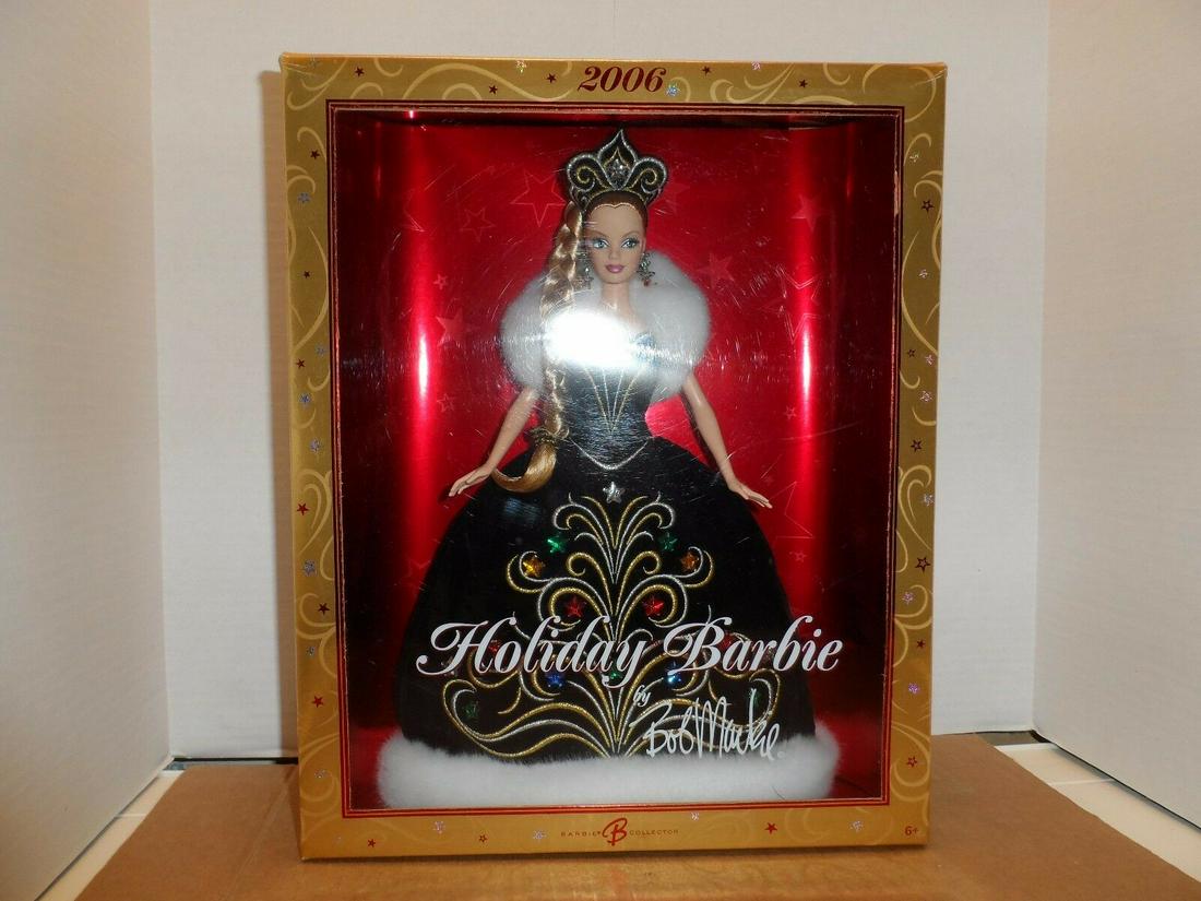 2006 Holiday Barbie by Bob Mackie - NRFB: Title: 2006 Holiday Barbie by Bob Mackie - NRFB Date/Period: 2006 Reserve: $5.00 Shipping: Domestic: Flat-rate of $10.00 to anywhere within the contiguous U.S. International: Foreign shipping rates ar