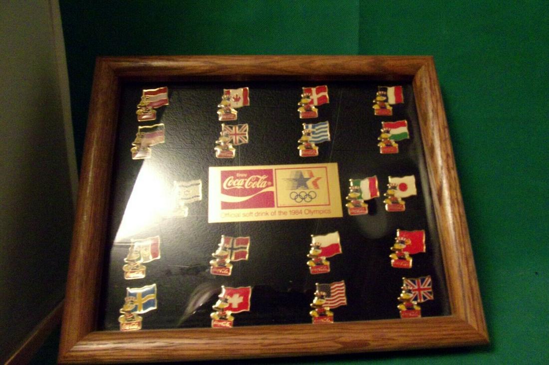 1984 Framed Coca Cola Limited Edition International (1 of 1)