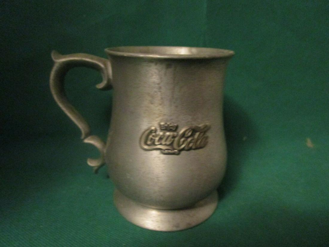 1990s Coca Cola Pewter Mug (1 of 5)