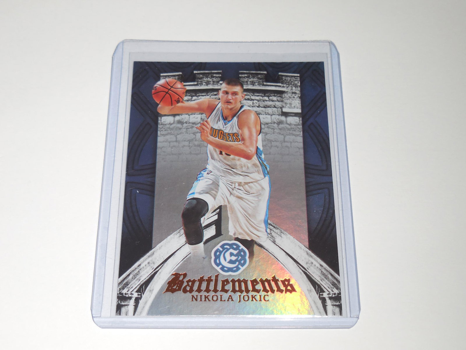 2016-17 PANINI EXCALIBUR NIKOLA JOKIC BATTLEMENTS HOLO (1 of 2)