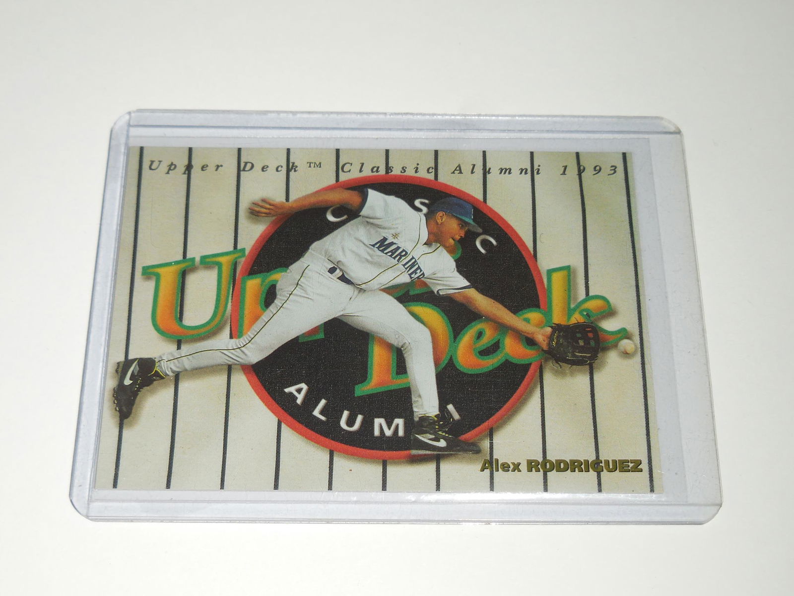1994 UPPER DECK ALEX RODRIGUEZ HOLO ROOKIE CARD (1 of 2)