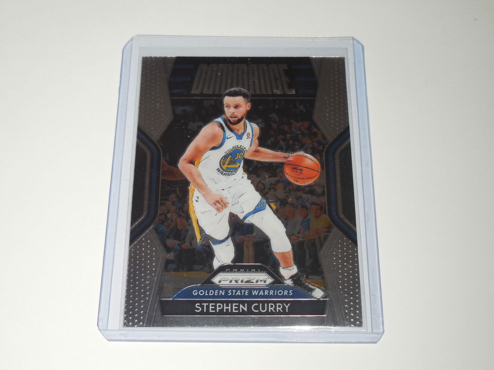 2018-19 PRIZM STEPHEN CURRY DOMINANCE WARRIORS (1 of 2)