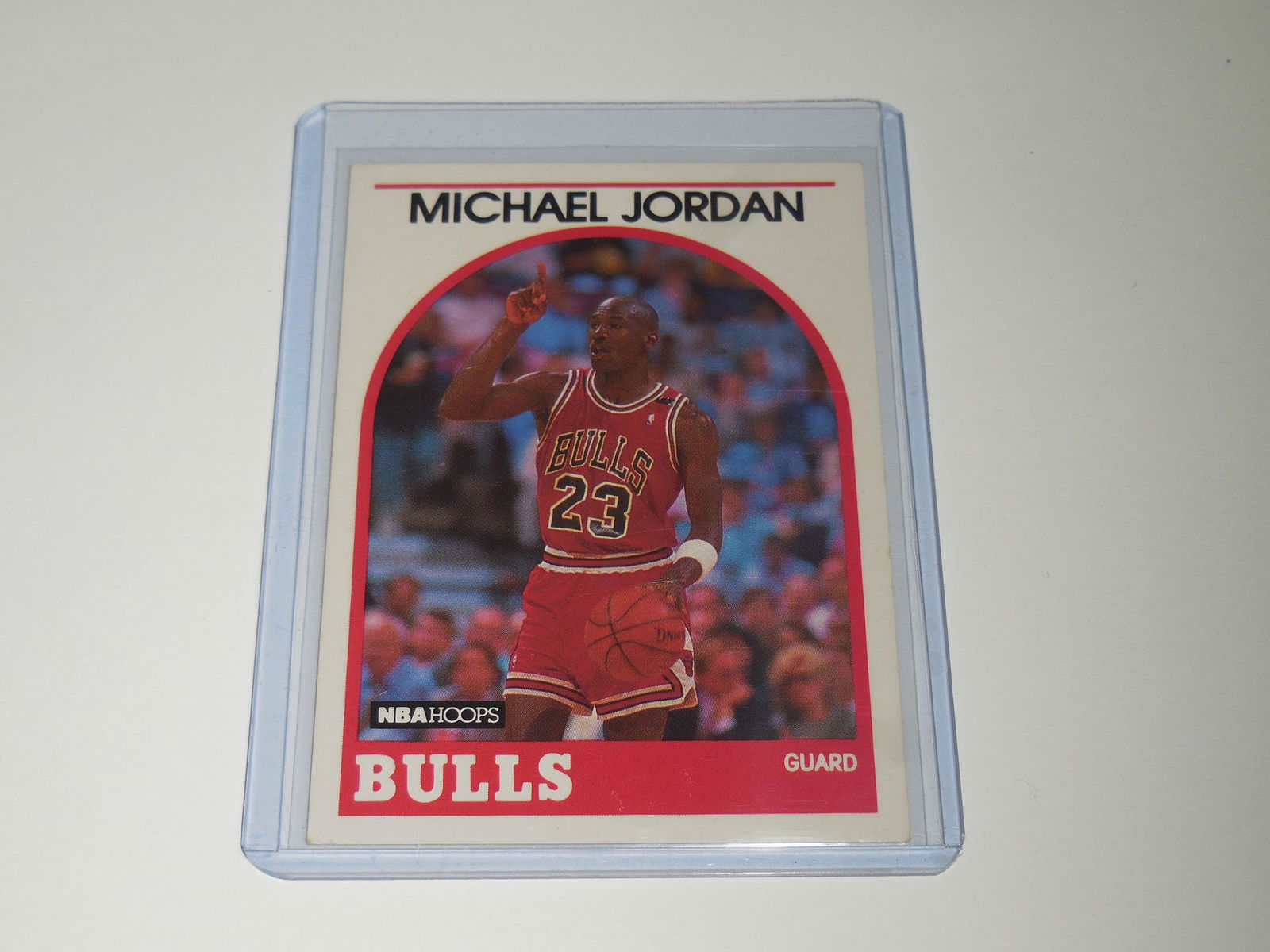 1989 HOOPS #200 MICHAEL JORDAN CHICAGO BULLS (1 of 2)