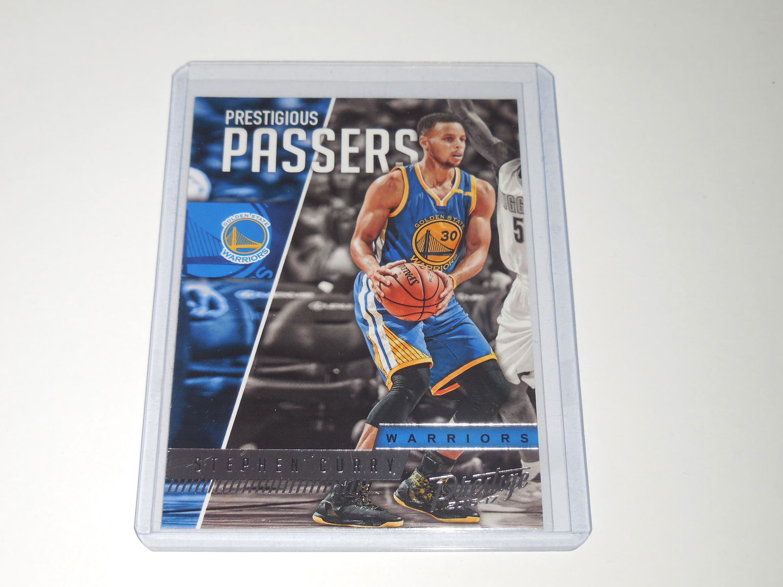 2016-17 PANINI PRESTIGE STEPHEN CURRY PRESTIGOUS (1 of 2)