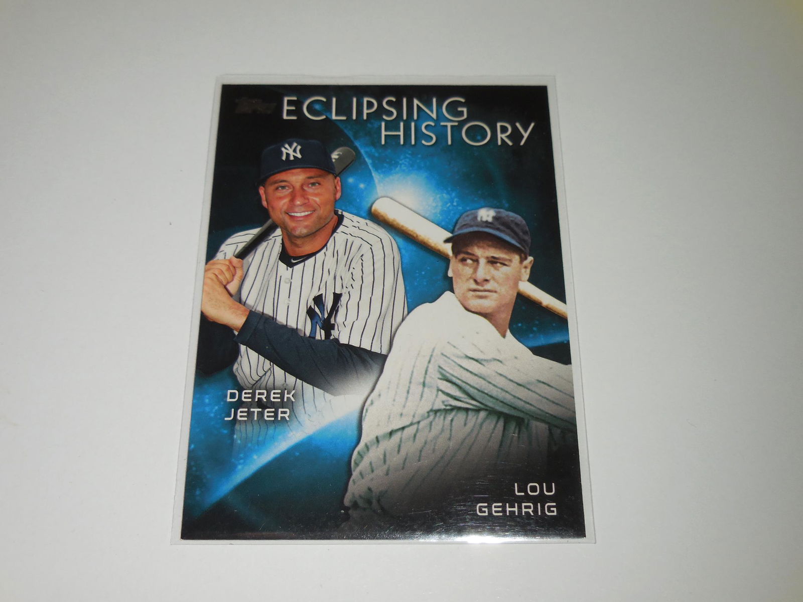 2015 TOPPS DEREK JETER LOU GEHRIG ECLIPSING HISTORY (1 of 2)