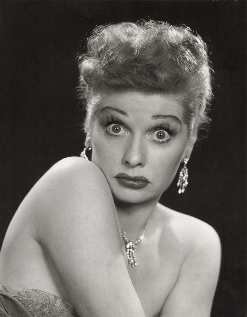 PHILIPPE HALSMAN - Lucille Ball, 1950 (1 of 1)