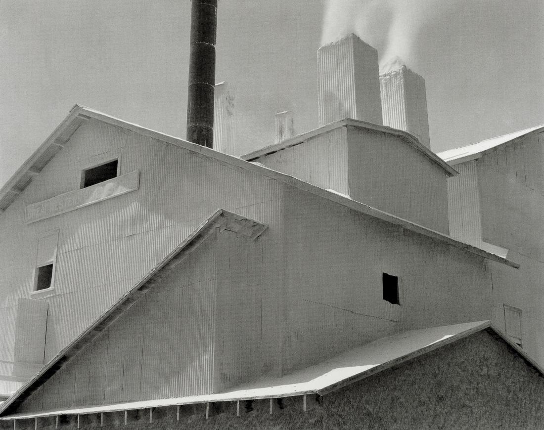 EDWARD WESTON - Plaster Works, Los Angeles, 1925: Artist: Edward Weston Title: Plaster Works, Los Angeles, 1925 Medium: Photo Litho, 1999, Germany Dimensions: 7.35x5.8" Description: Heat Wax Mounted on 8.5x11" Conservation Board Artist Bio: Edward He