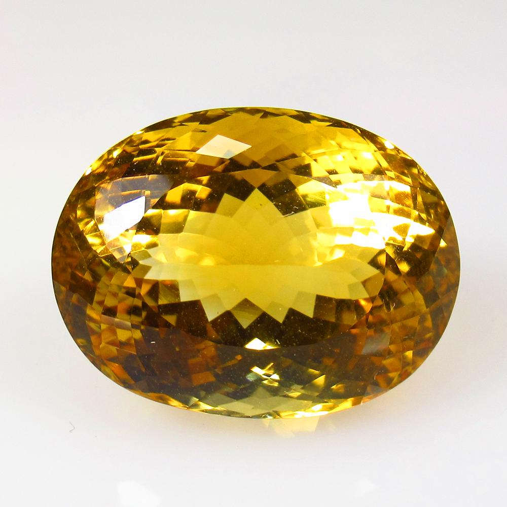 44.80 Ct Natural Yellow Citrine Oval Cut (1 of 3)