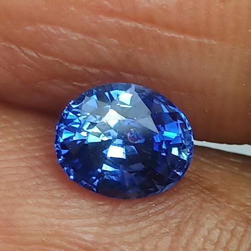 CERTIFIED'' 1.03 CTS NATURAL SRILANKA (CORN FLOWER BLUE (1 of 9)