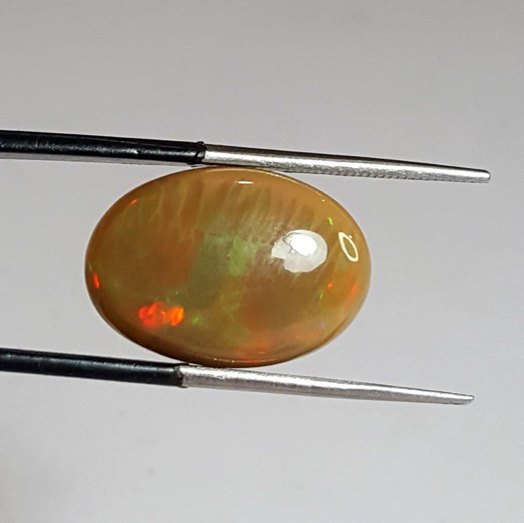 8.60 Carats Fire Opal Gemstone - 19X14X7 mm (1 of 4)