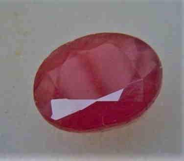 Natural Ruby IGI Report Unheated 10,29 ct (1 of 3)