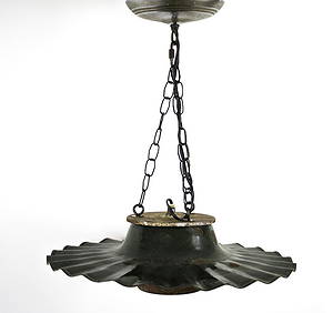 LARGE INDUSTRIAL MODERNIST FACTORY LAMP pendant (1 of 5)