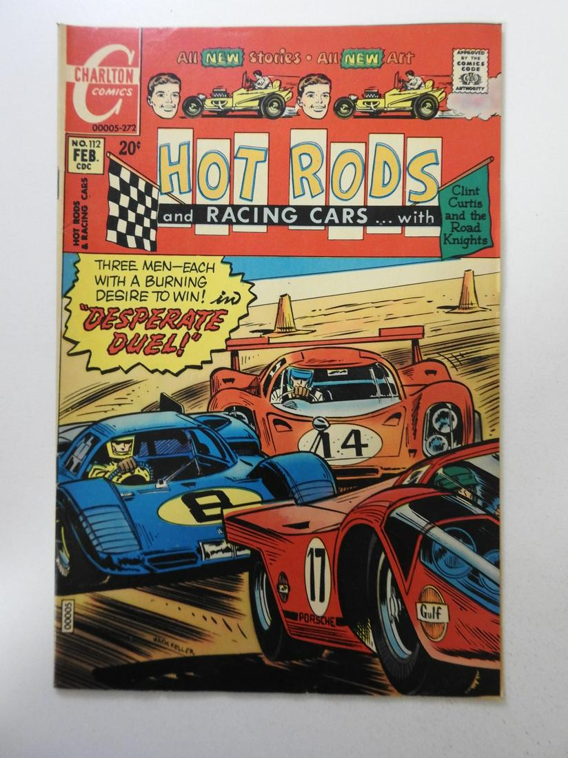 Hot Rods and Racing Cars #112: No Reserve! Hot Rods and Racing Cars #112 FN- Shipping: Domestic: Flat-rate of $9.99 (1-8 items) or $19.99 (9+ items) to anywhere within the contiguous U.S. International: Foreign shipping rates are d