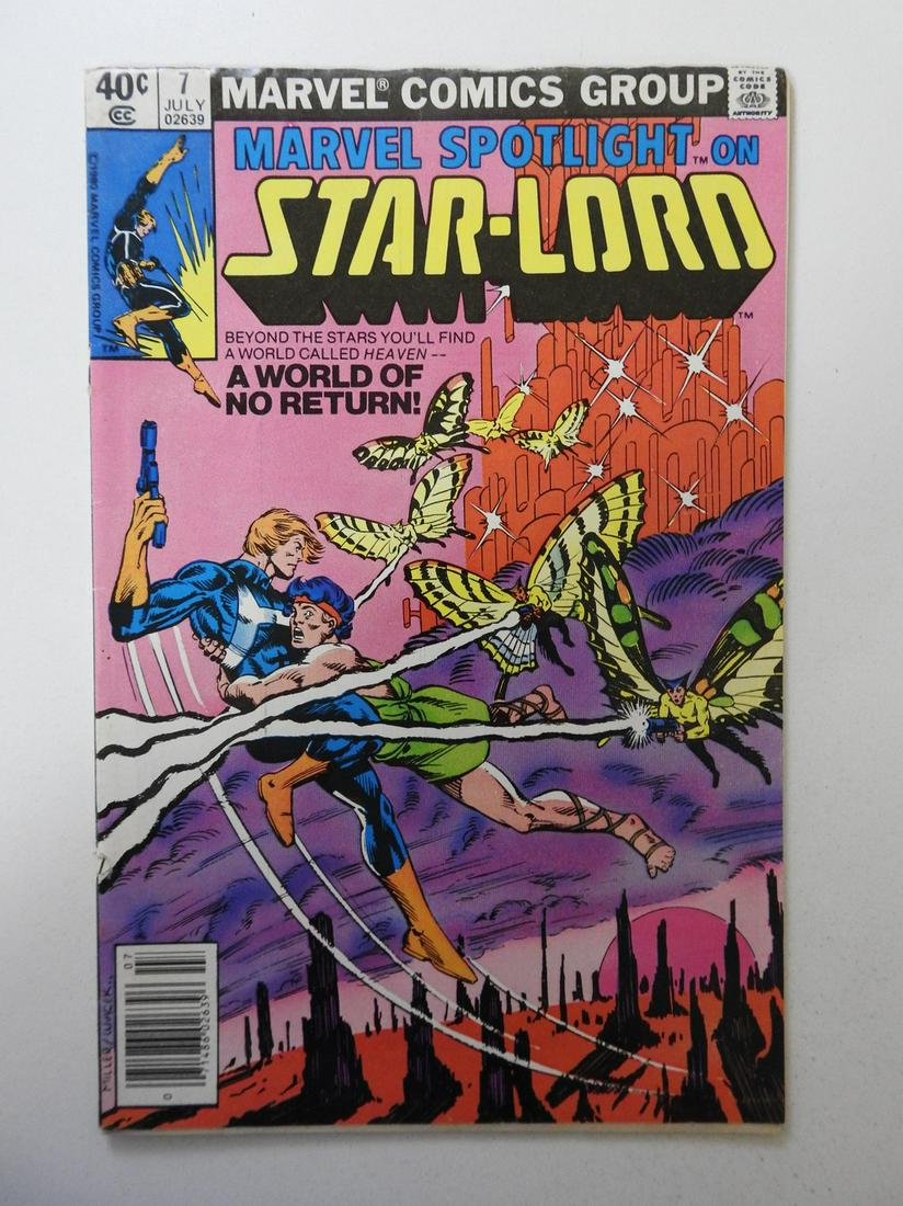 Marvel Spotlight #7: No Reserve! Marvel Spotlight #7 VG- Cover detached at top staple Shipping: Domestic: Flat-rate of $9.99 (1-8 items) or $19.99 (9+ items) to anywhere within the contiguous U.S. International: Foreign s