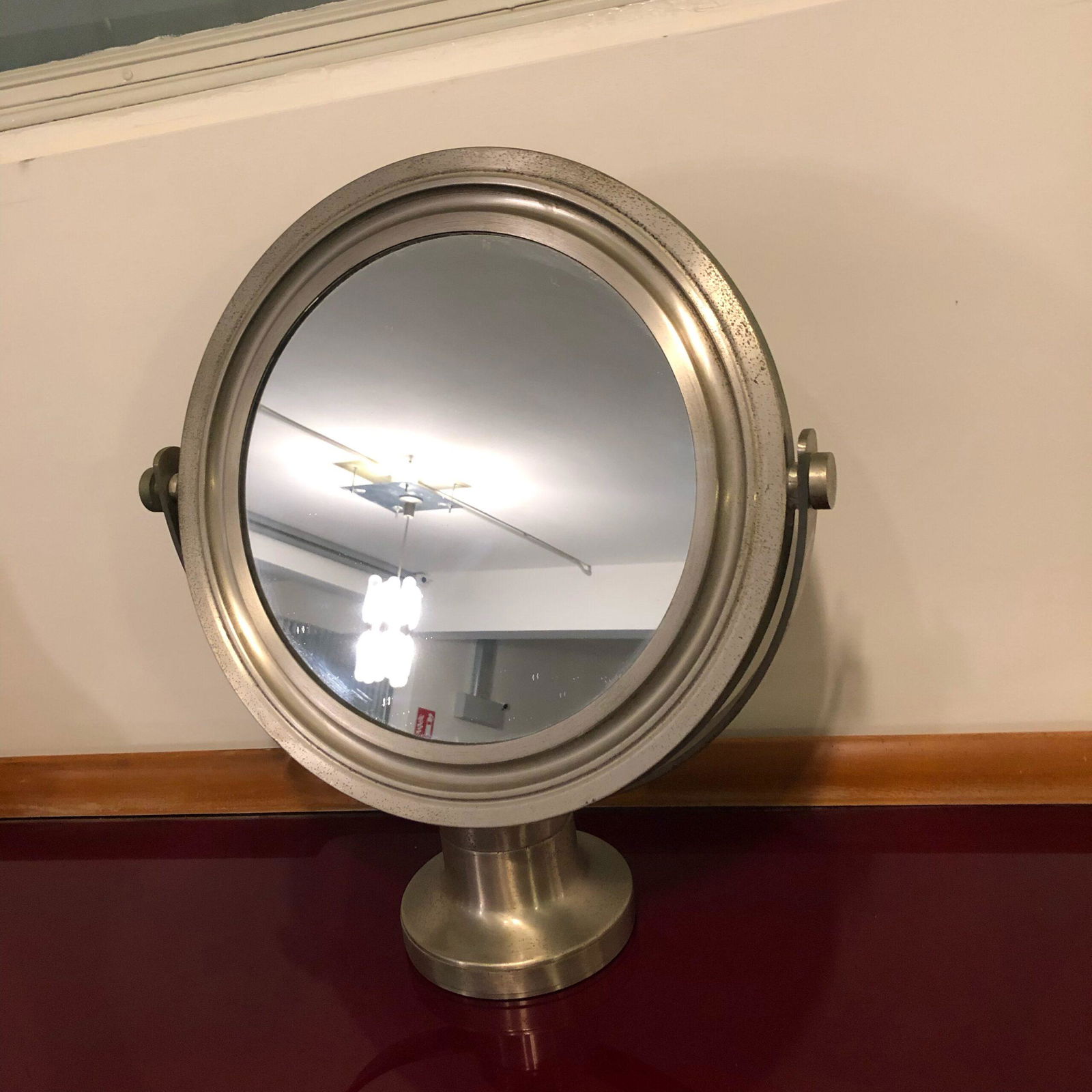 Sergio Mazza Toilet Mirror for Artemide, Italy 1960 (1 of 10)