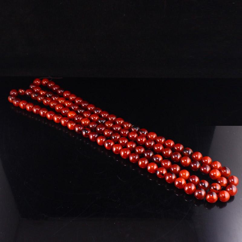 18 MM Chinese Ox Horn Beads Prayer Necklace (1 of 7)