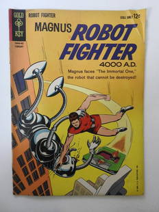 Magnus Robot Fighter #5: No Reserve! Magnus Robot Fighter #5 VG- Centerfold detached at top staple Shipping:Domestic: Flat-rate of $9.99 (1-8 items) or $19.99 (9+ items) to anywhere within the contiguous U.S.International: