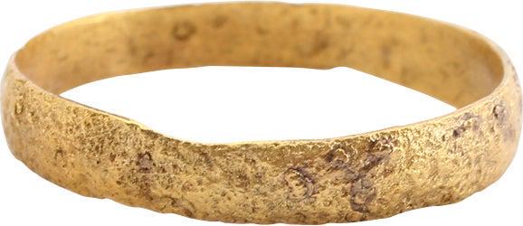 VIKING WEDDING RING, 866-1067 AD 9 1/4 (1 of 6)