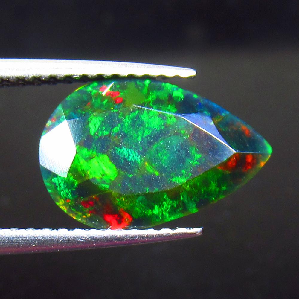 2.75 Ct Natural Black Fire Opal (1 of 2)