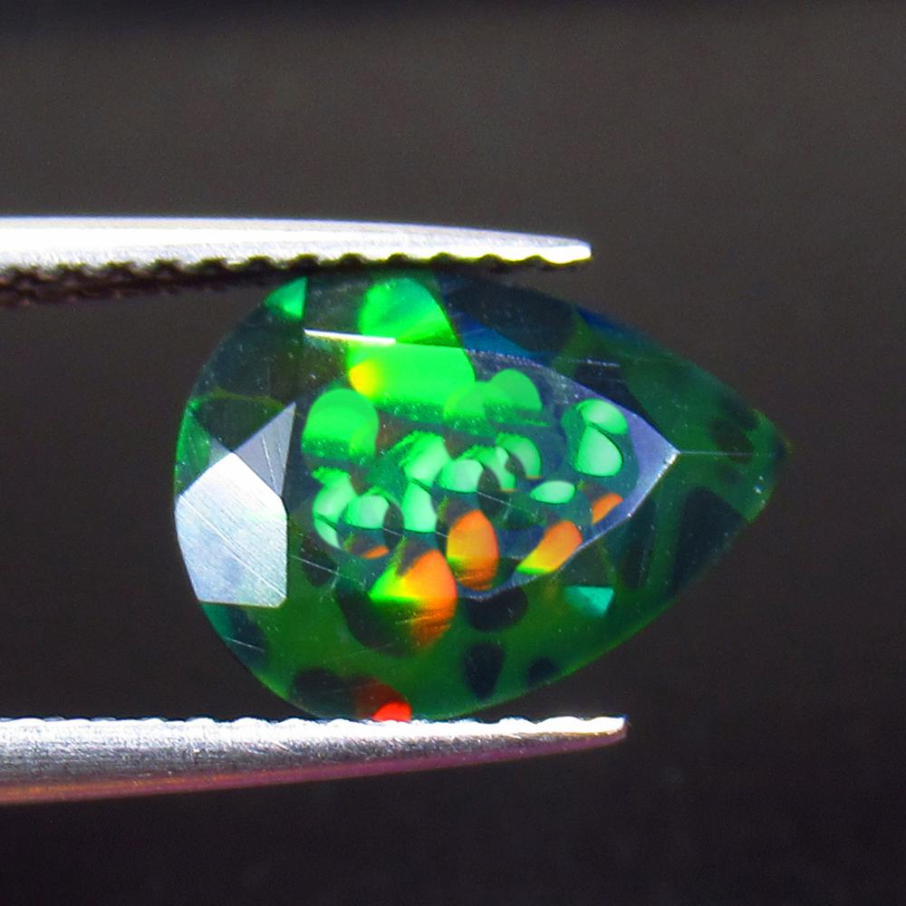 1.83 Ct Natural Black Fire Opal (1 of 2)