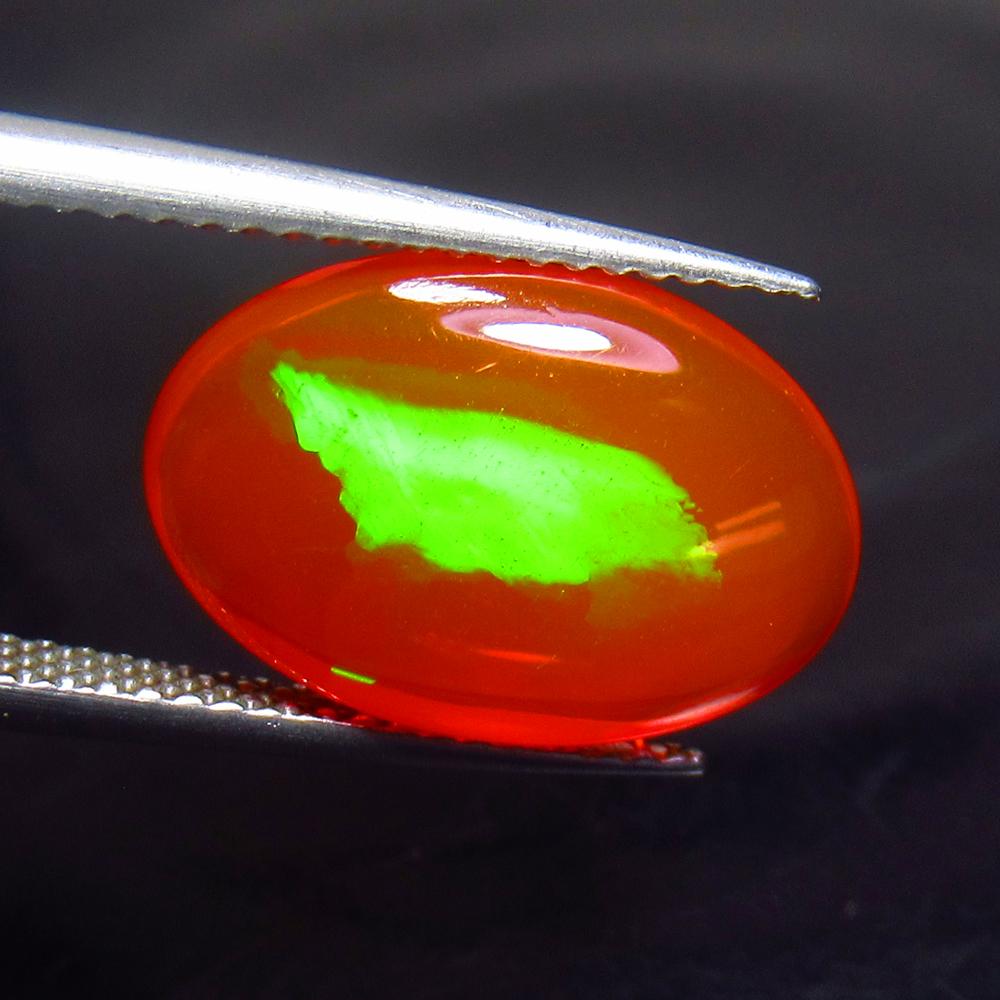 4.28 Ct Natural Orange Fire Opal (1 of 2)