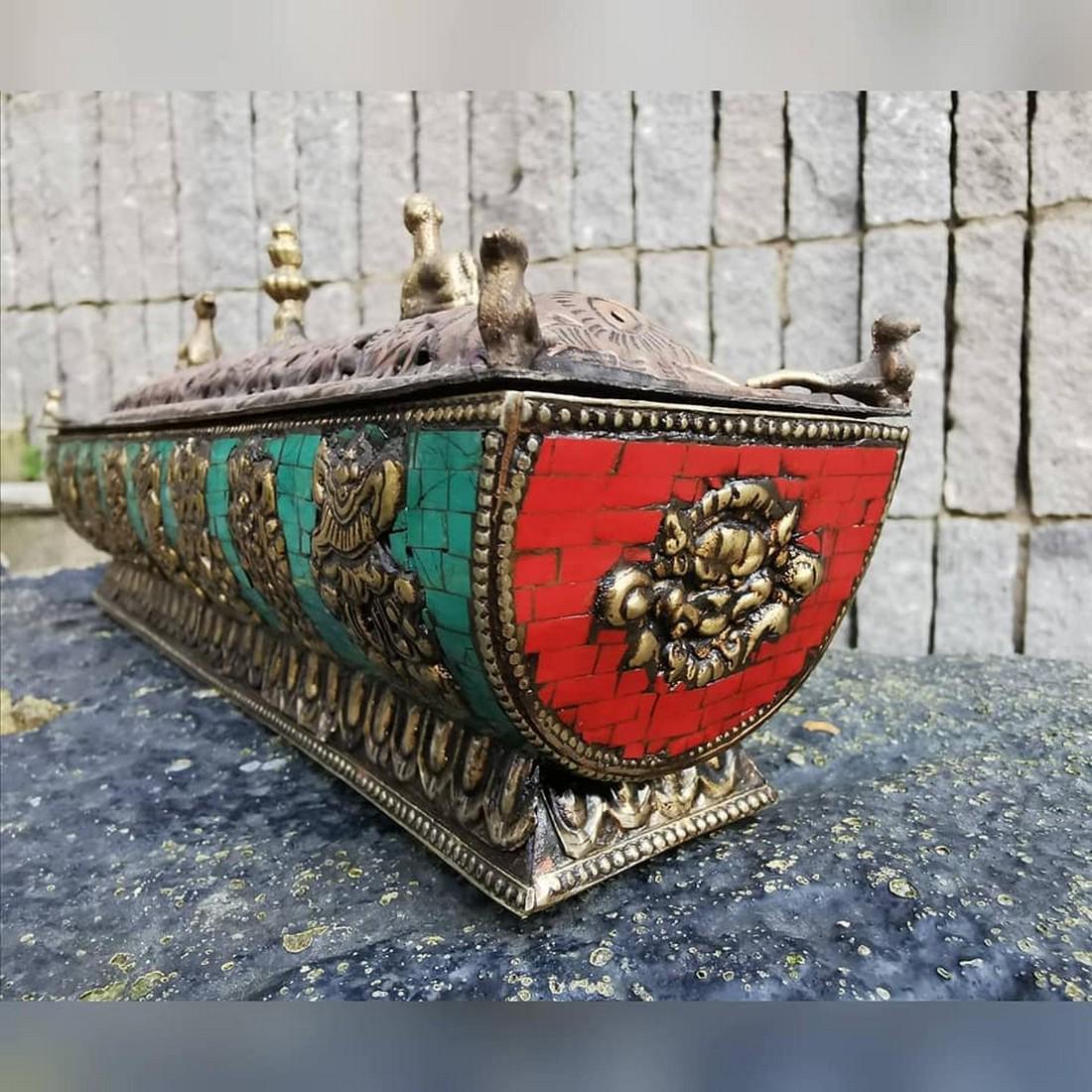 Tibetan incense burner – Nepal (1 of 10)