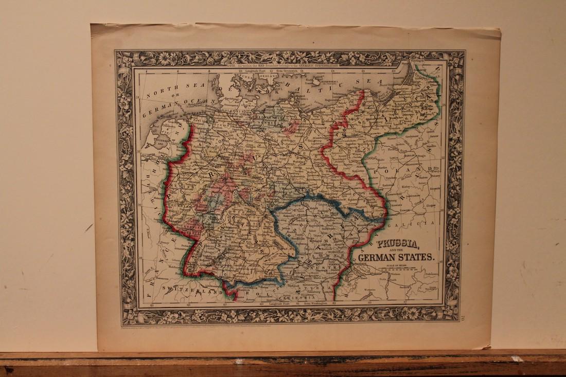 1860 Prussia Map (1 of 2)