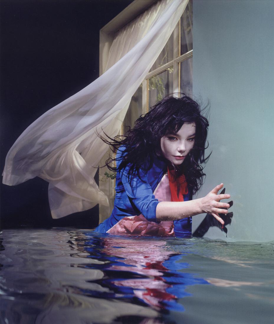 MERT ALAS AND MARCUS PIGGOTT - The Dreamer, Bjork: Artist: Mert Alas and Marcus Piggott Title: The Dreamer, Bjork, London, 2000 Medium: Photo Litho, 2007, Singapore Dimensions: 8.4x9.95" Description: Heat Wax Mounted on 11x14" Conservation Board Artis